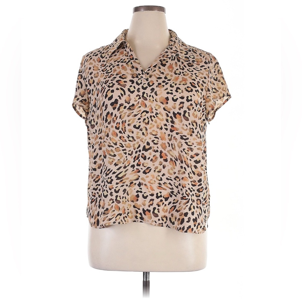 Cabi Lynx Blouse. #6090. Large.